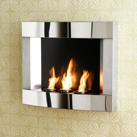 wall fireplaces gel fuel stainless steel roswell wall mount gel fuel fireplace stainless steel walmartcom wall fireplaces gel fuel stainless steel roswell wall mount gel fuel fireplace stainless steel walmartcom
